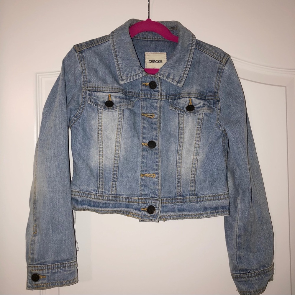 Cat & Jack Light Wash Denim Jacket